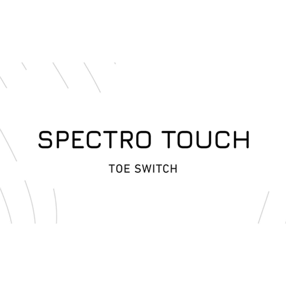 Spectro Touch Toe Switch by Joao Miranda and Pierre Velarde