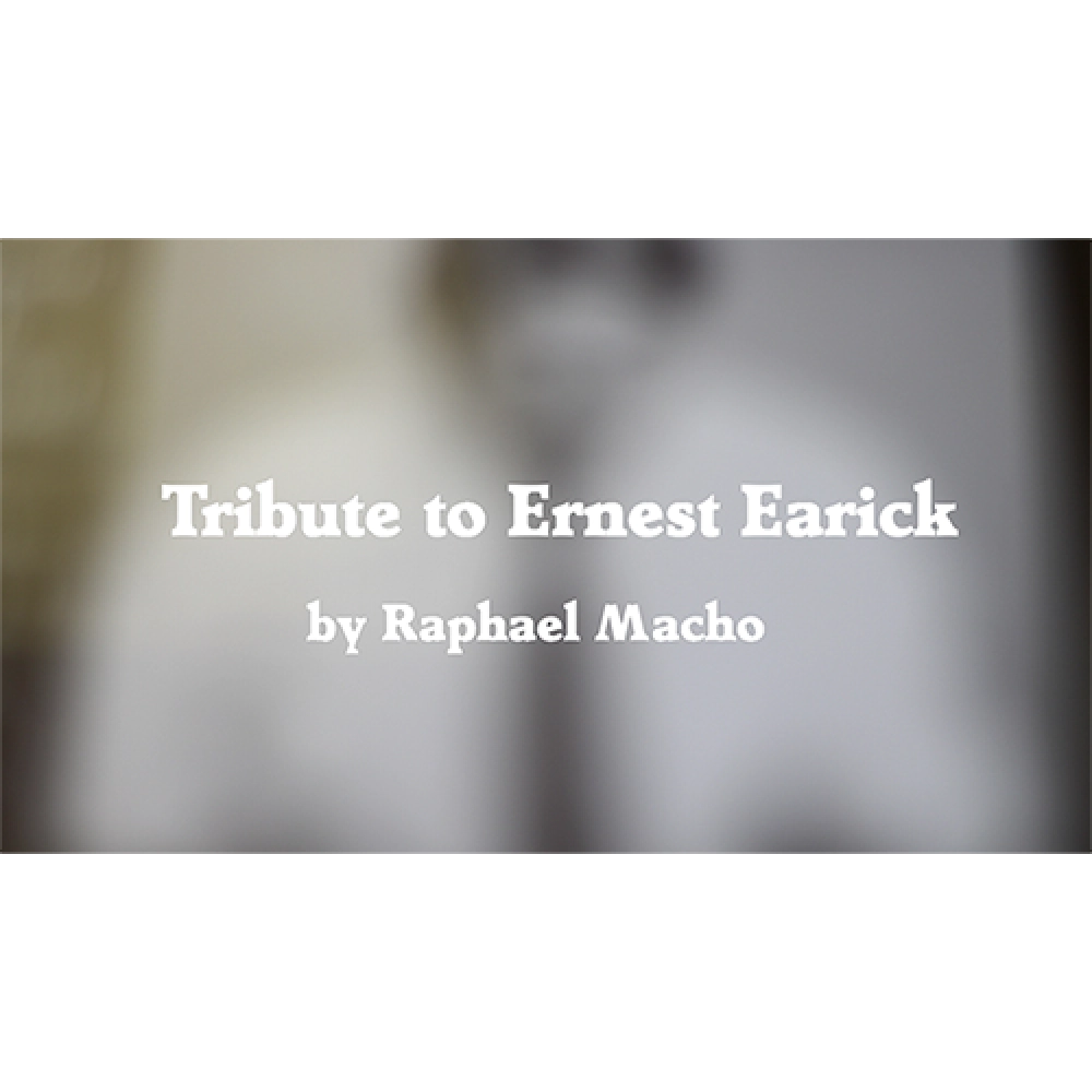 Tribute to Ernest Earick by Raphael Macho video DOWNLOAD