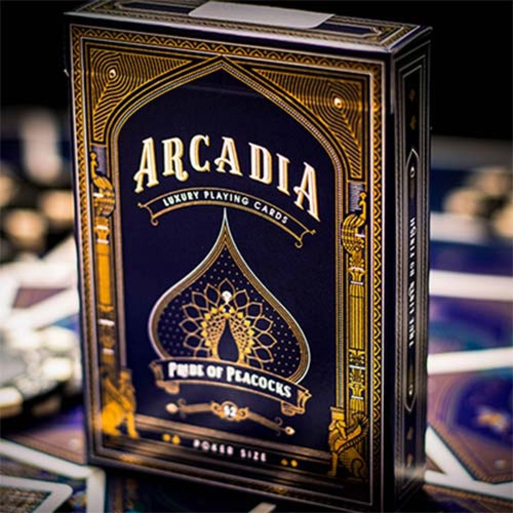 Spielkarten Pride of Peacocks Playing Cards by Arcadia Playing Cards