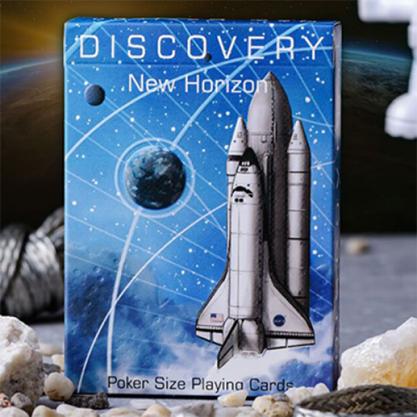 Discovery New Horizon (Blue) Playing Cards by Elephant Playing Cards