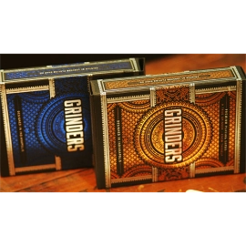 Spielkarten Blue Grinders Playing Cards by Midnight Cards 