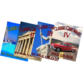 THE TOTAL PACKAGE by Paul A. Lelekis The Classics of Card Magic Volumes I, II, III, IV eBook DOWNLOAD