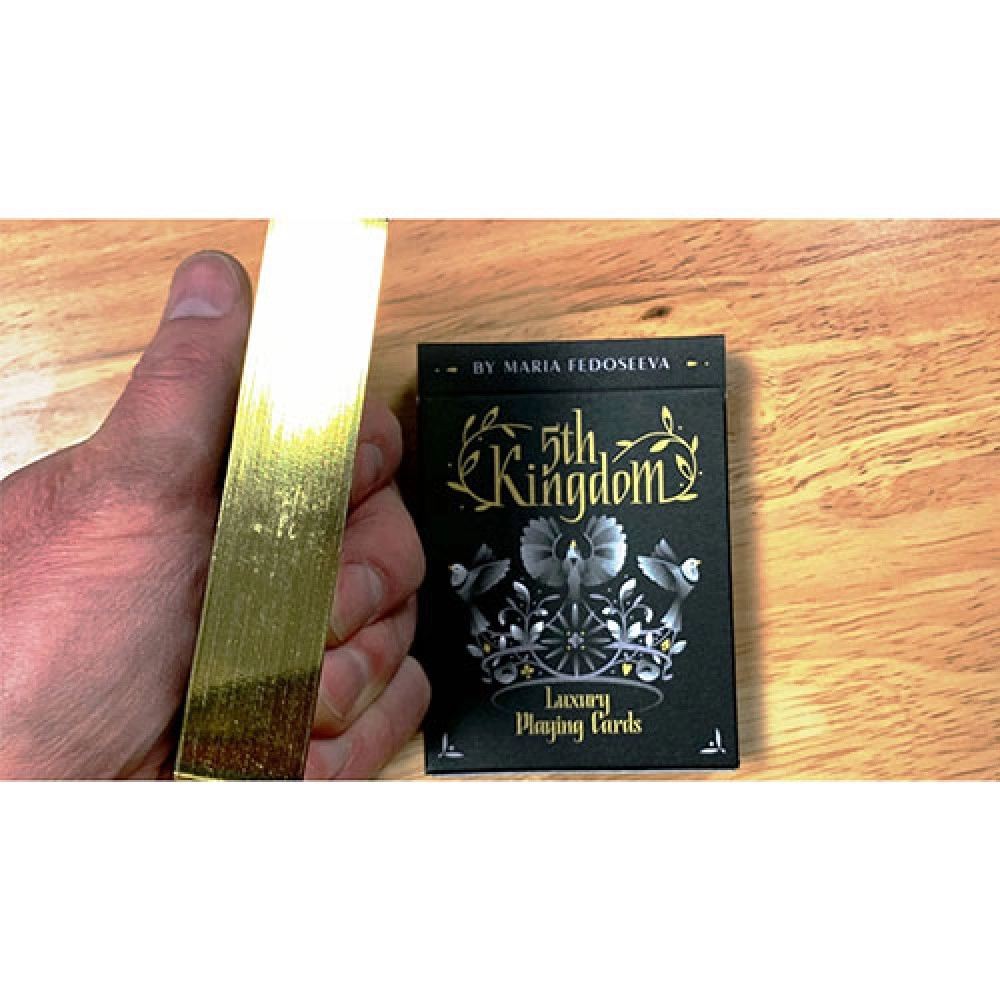 Spielkarten 5th Kingdom Semi-Transformation (Artist Edition Gilded Gold 1 Way) Playing Cards