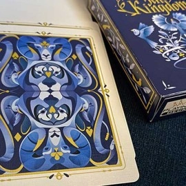 Spielkarten 5th Kingdom Semi-Transformation (Player Edition Gilded Blue 2 Way) Playing Cards
