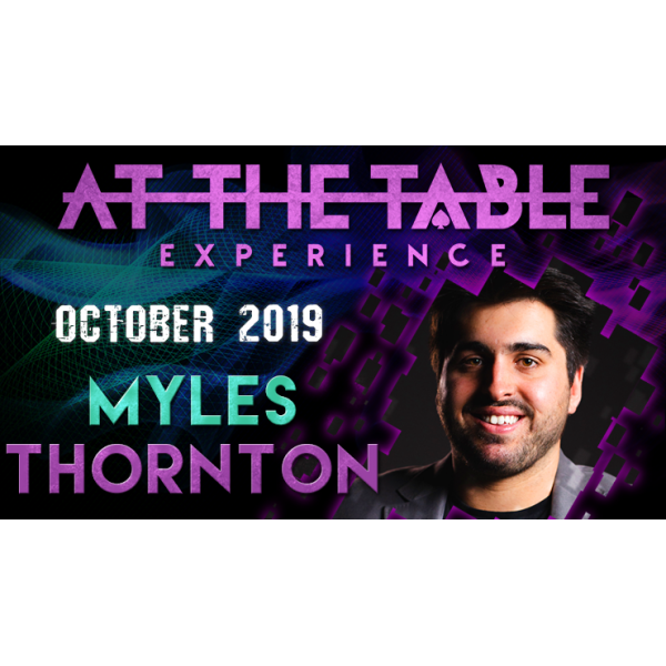 At The Table Live Lecture Myles Thornton October 16th 2019 video DOWNLOAD
