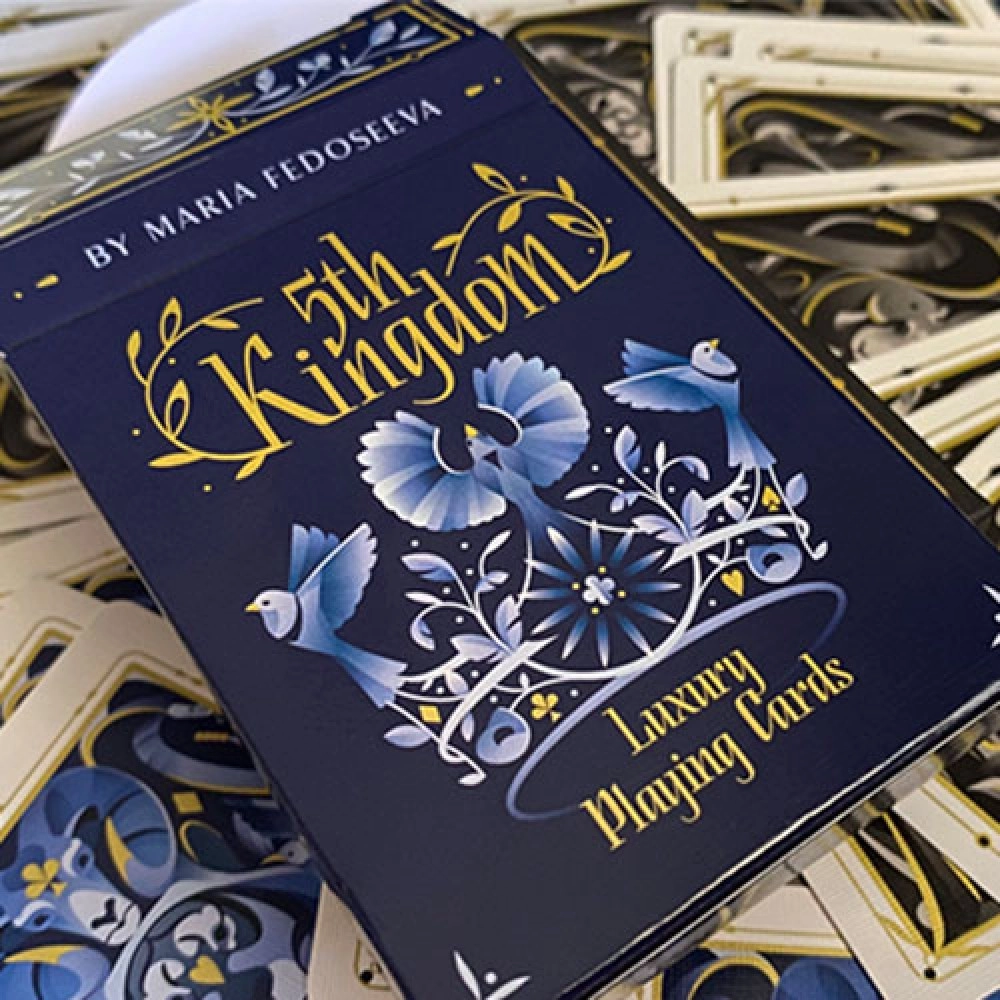 Spielkarten 5th Kingdom Semi-Transformation (Player Standard Edition Blue 2 Way) Playing Cards