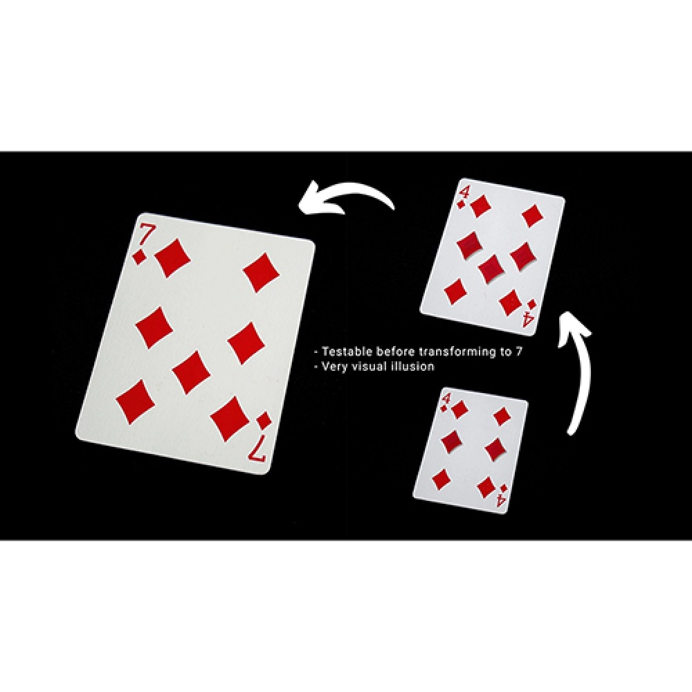 Glitch Card (Blue) by Tumi Magic