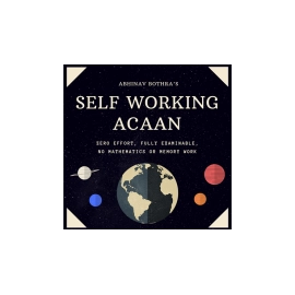 Self-Working ACAAN by Abhinav Bothra Mixed Media DOWNLOAD