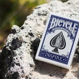 Spielkarten Bicycle - Inspire - blue back
