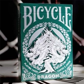 Spielkarten Bicycle Dragon Playing Cards (Green) by USPCC
