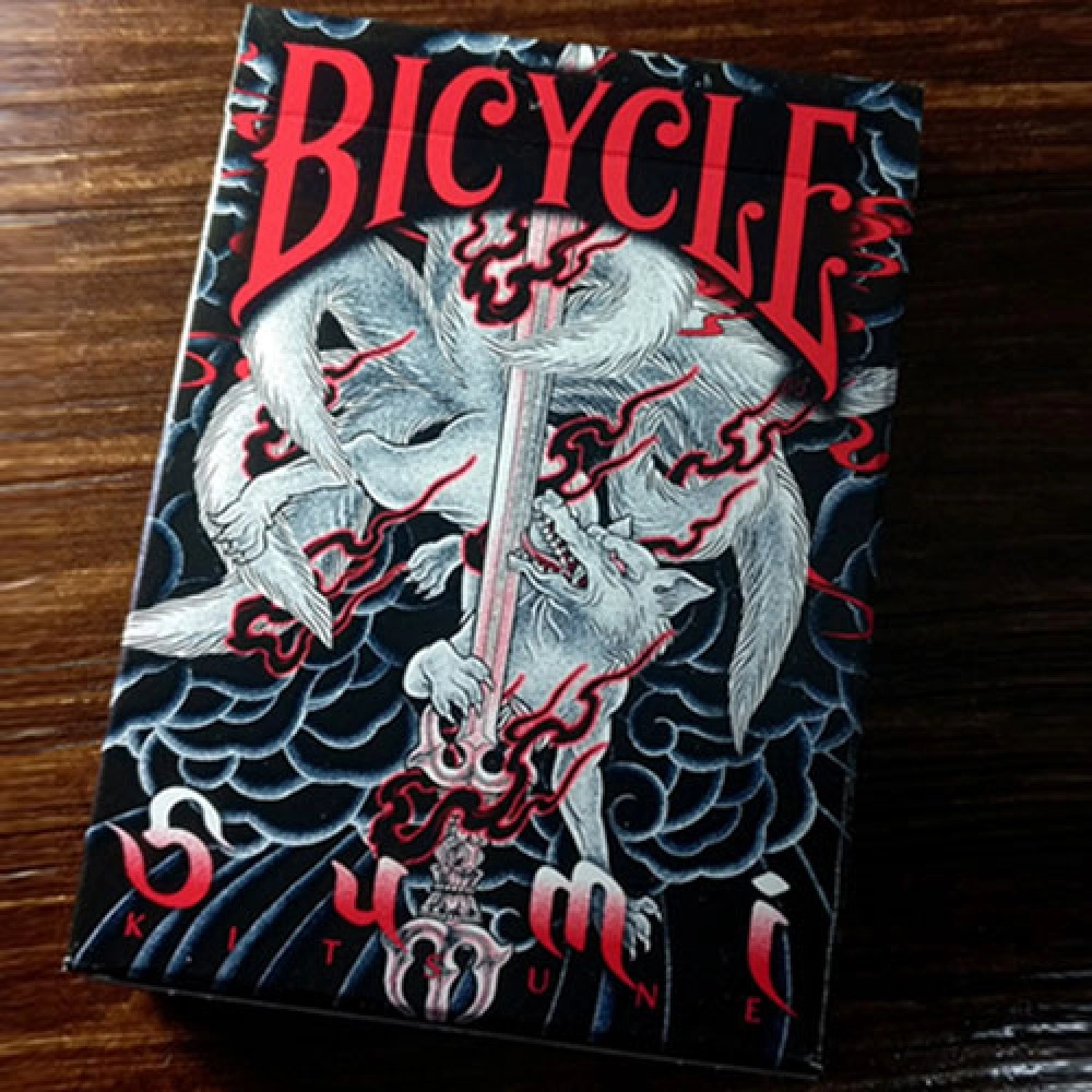 Spielkarten Bicycle Sumi Kitsune Tale Teller Playing Cards by Card Experiment