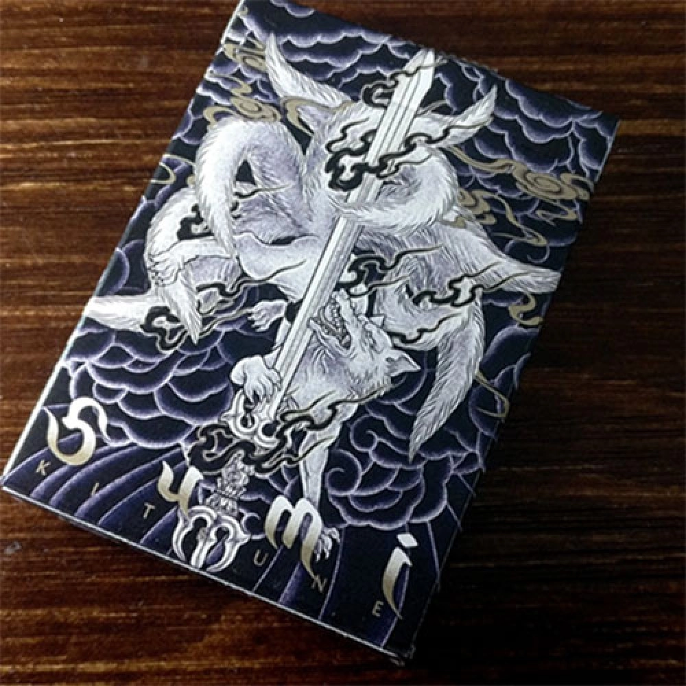 Spielkarten Sumi Kitsune Myth Maker (Blue) Playing Cards by Card Experiment