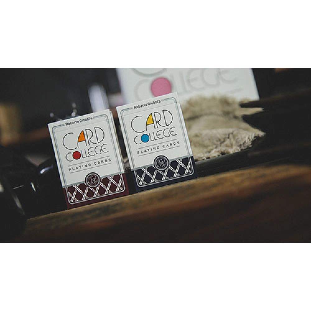 Spielkarten Card College (Red) Playing Cards by Robert Giobbi and TCC Presents