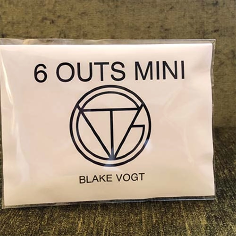 Six Outs Mini (Gimmicks and Online Instructions) by Blake Vogt