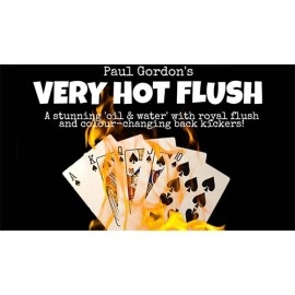 Very Hot Flush by Paul Gordon (Gimmick and Online Instructions)