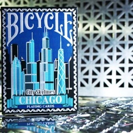 Spielkarten Limited Edition Bicycle City Skylines (Chicago)