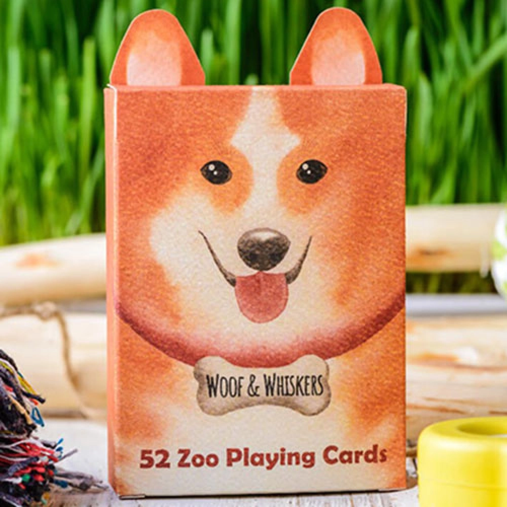 Zoo 52 (Woof Whiskers) Playing Cards by Elephant Playing Cards