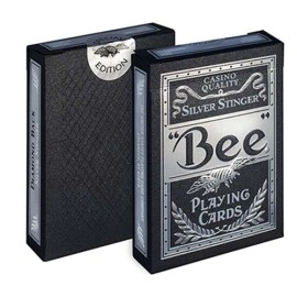 Spielkarten Bee Silver Stinger Playing Cards by USPCC