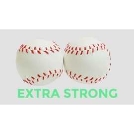 Strong Chop Cup Balls White Leather (Set of 2) by Leo Smetsers