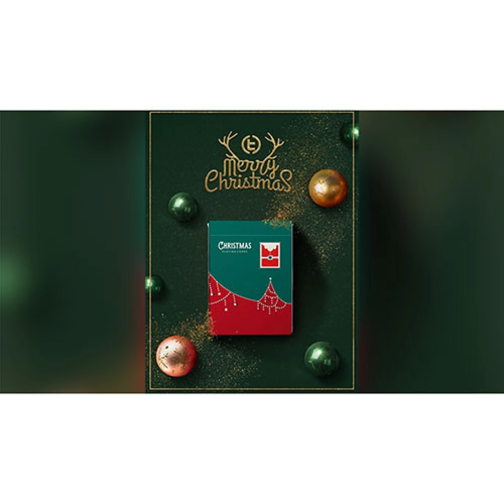 Spielkarten Christmas Playing Cards (Green) by TCC