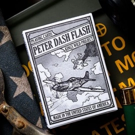 Spielkarten Peter Dash Flash - P51 Mustang Playing Cards by Kings Wild Project Inc.