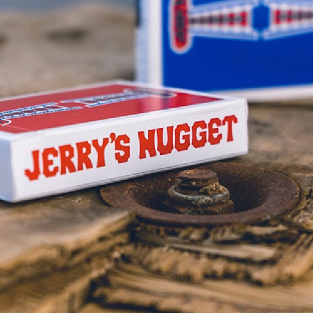 Jerry's Nuggets Hofzinser Card (Blue) by The Hanrahan Gaff Company