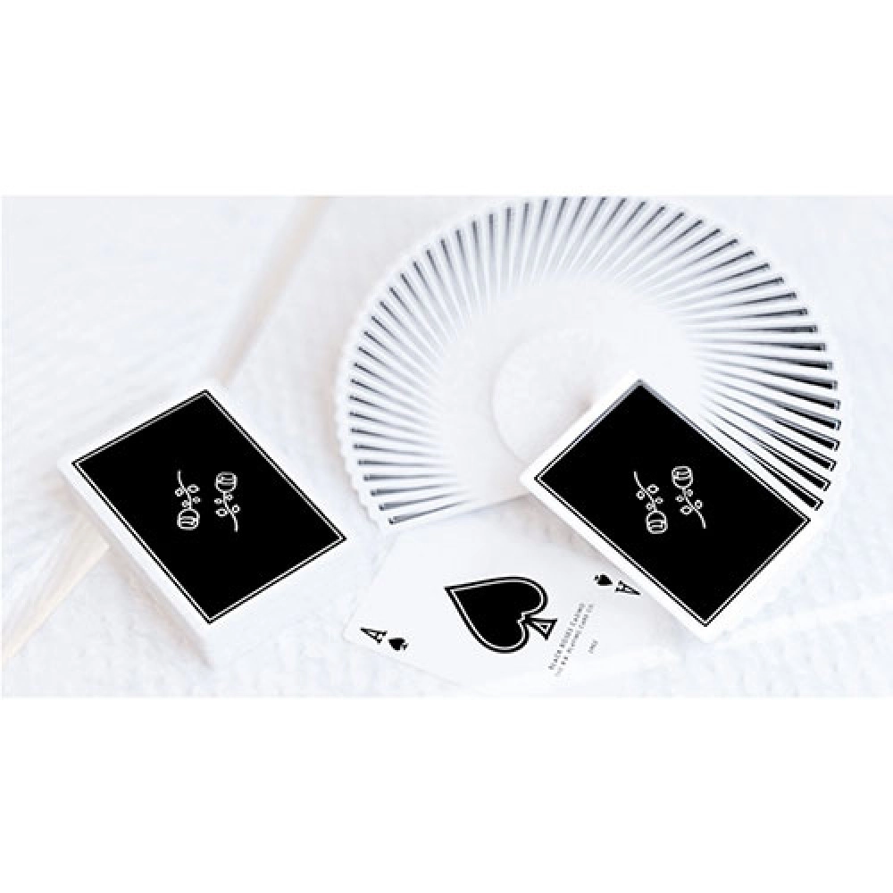 Spielkarten Black Roses Casino Playing Cards