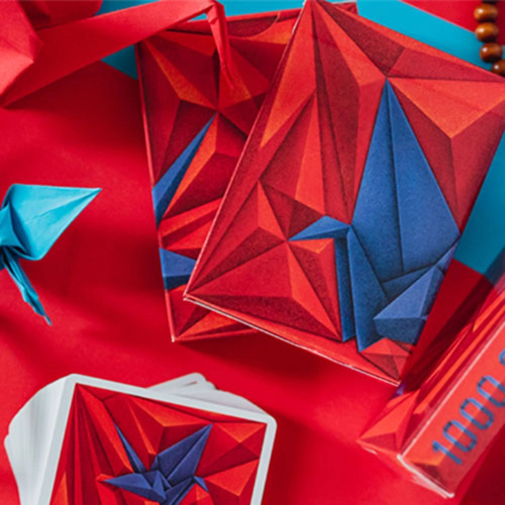 Spielkarten 1000 Cranes Playing Cards by Riffle Shuffle