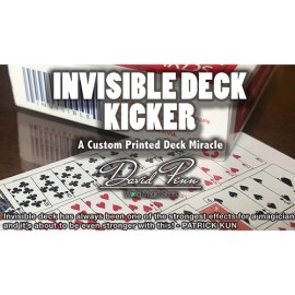 Invisible Deck Kicker (Gimmicks and Online Instructions) by David Penn