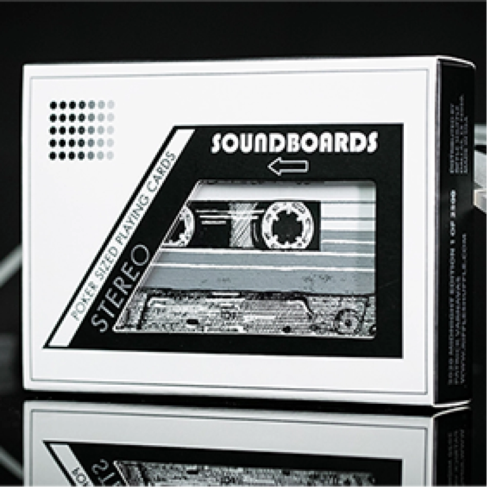 Spielkarten Soundboards Midnight Edition Playing Cards by Riffle Shuffle