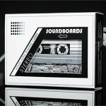 Spielkarten Soundboards Midnight Edition Playing Cards by Riffle Shuffle