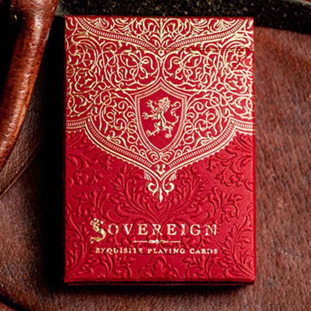 Spielkarten Sovereign STD Red Playing Cards by Jody Eklund