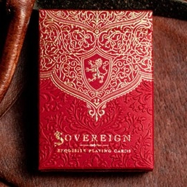 Spielkarten Sovereign STD Red Playing Cards by Jody Eklund
