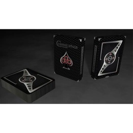 Spielkarten Chrome Kings Carbon Playing Cards (Standard) by De'vo vom Schattenreich and Handlordz