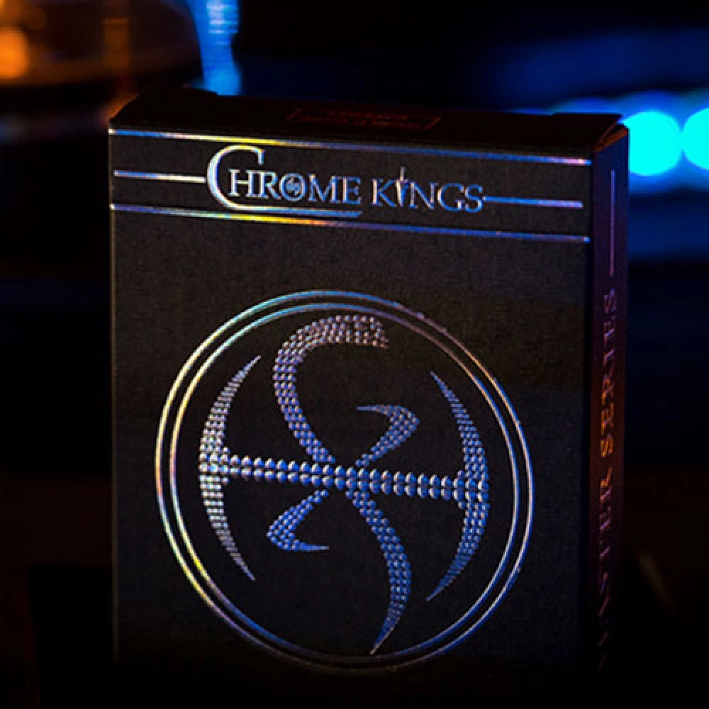 Spielkarten Chrome Kings Carbon Playing Cards (Foiled Edition)