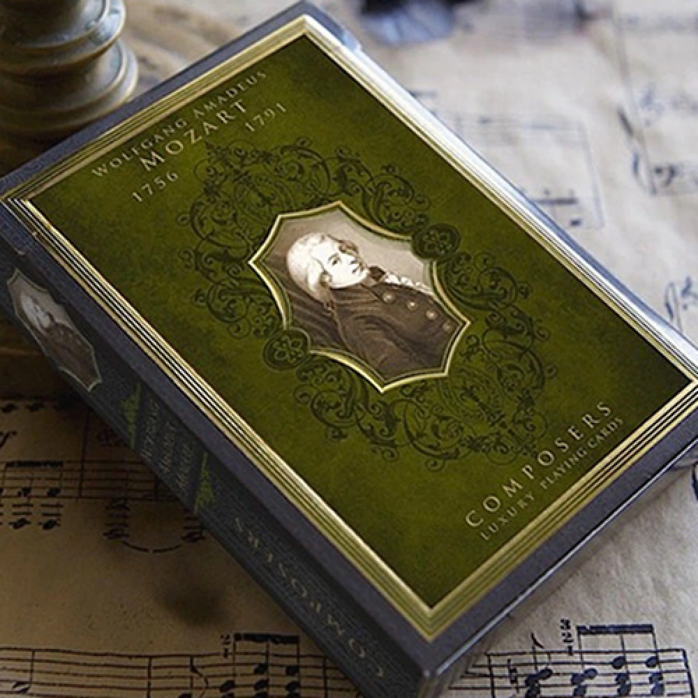 Spielkarten Wolfgang Amadeus Mozart (Composers) Playing Cards
