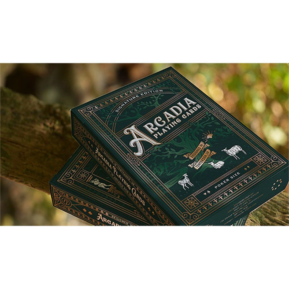 Spielkarten The Arcadia Signature Edition (Green) Playing Cards by Arcadia Playing Cards