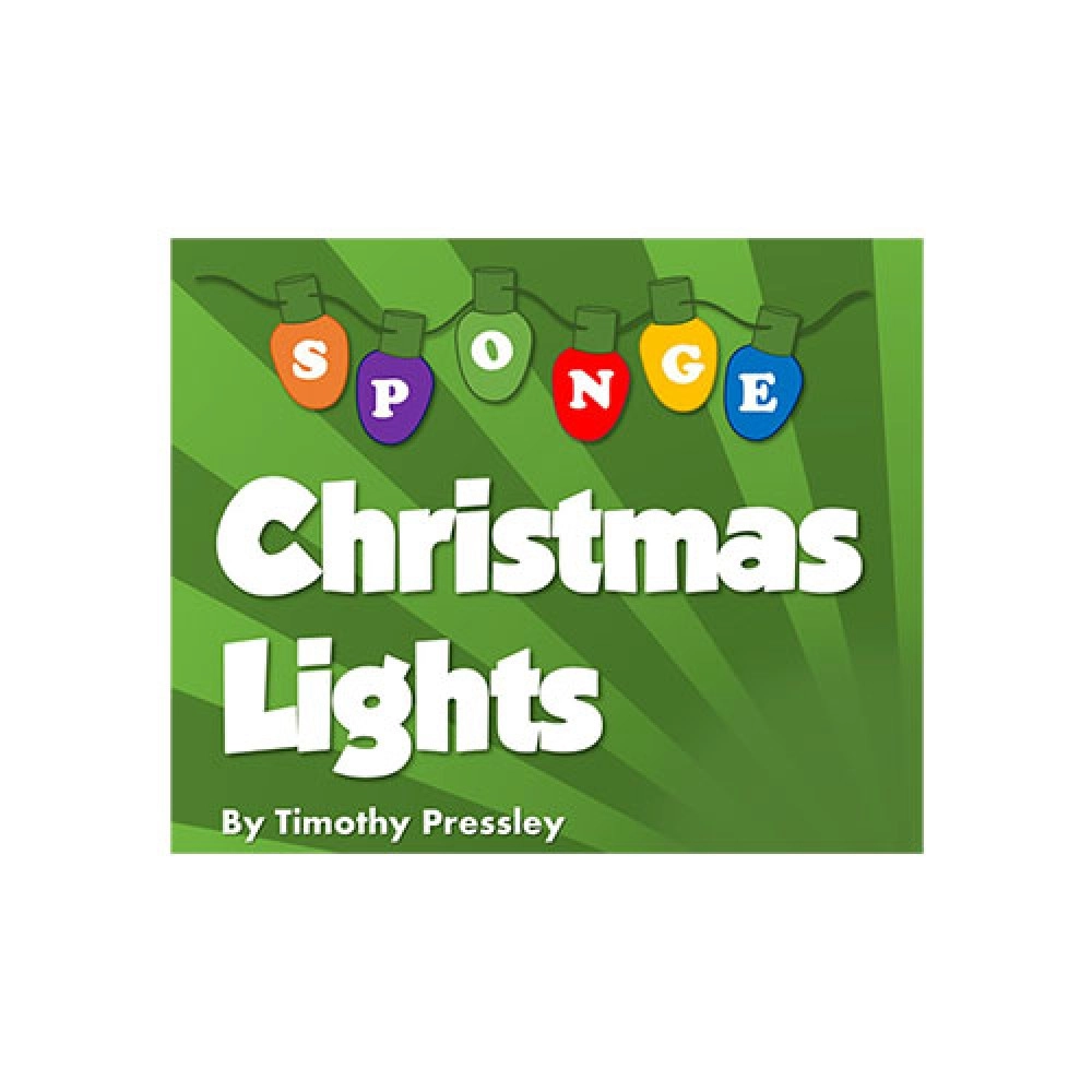 Super-Soft Sponge Christmas Lights by Timothy Pressley and Goshman