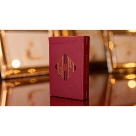 Spielkarten Hollingworth Playing Cards (Burgundy)