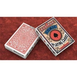 Spielkarten Eclipse Comic (Red) Vintage Transformation Playing Cards
