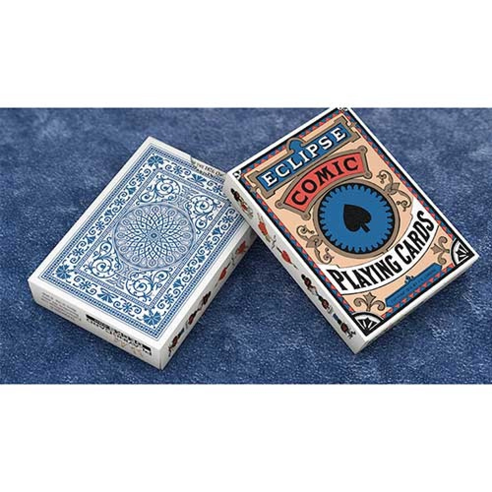 Spielkarten Eclipse Comic (Blue) Vintage Transformation Playing Cards
