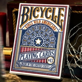 Spielkarten Kings Wild Bicycle Americana Playing  Cards by Jackson Robinson
