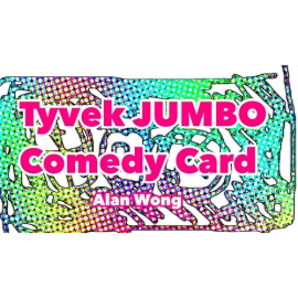 Tyvek Comedy Card Jumbo by Alan Wong
