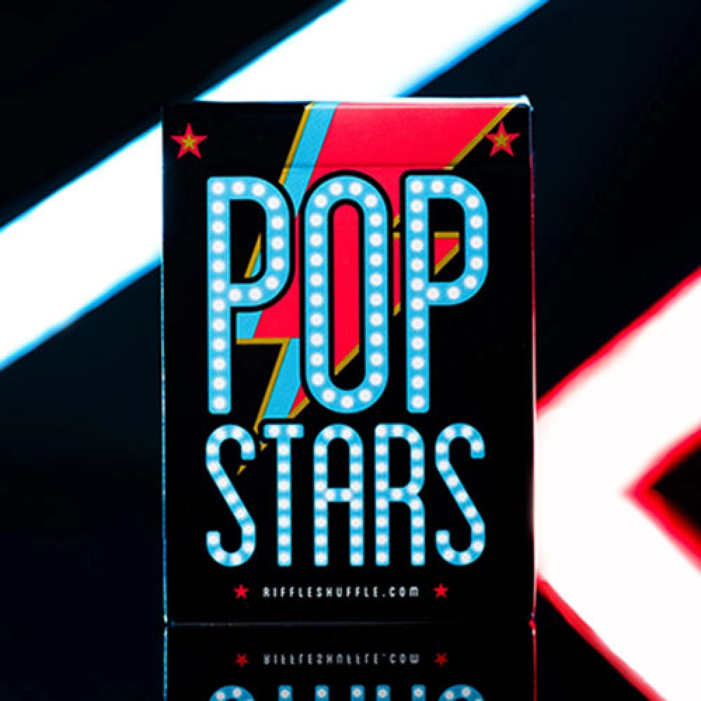 Spielkarten Pop Star Playing Cards by Riffle Shuffle