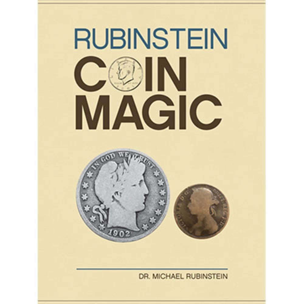 Rubinstein Coin Magic (Hardbound) by Dr. Michael Rubinstein - Book