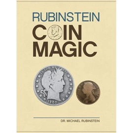 Rubinstein Coin Magic (Hardbound) by Dr. Michael Rubinstein - Book