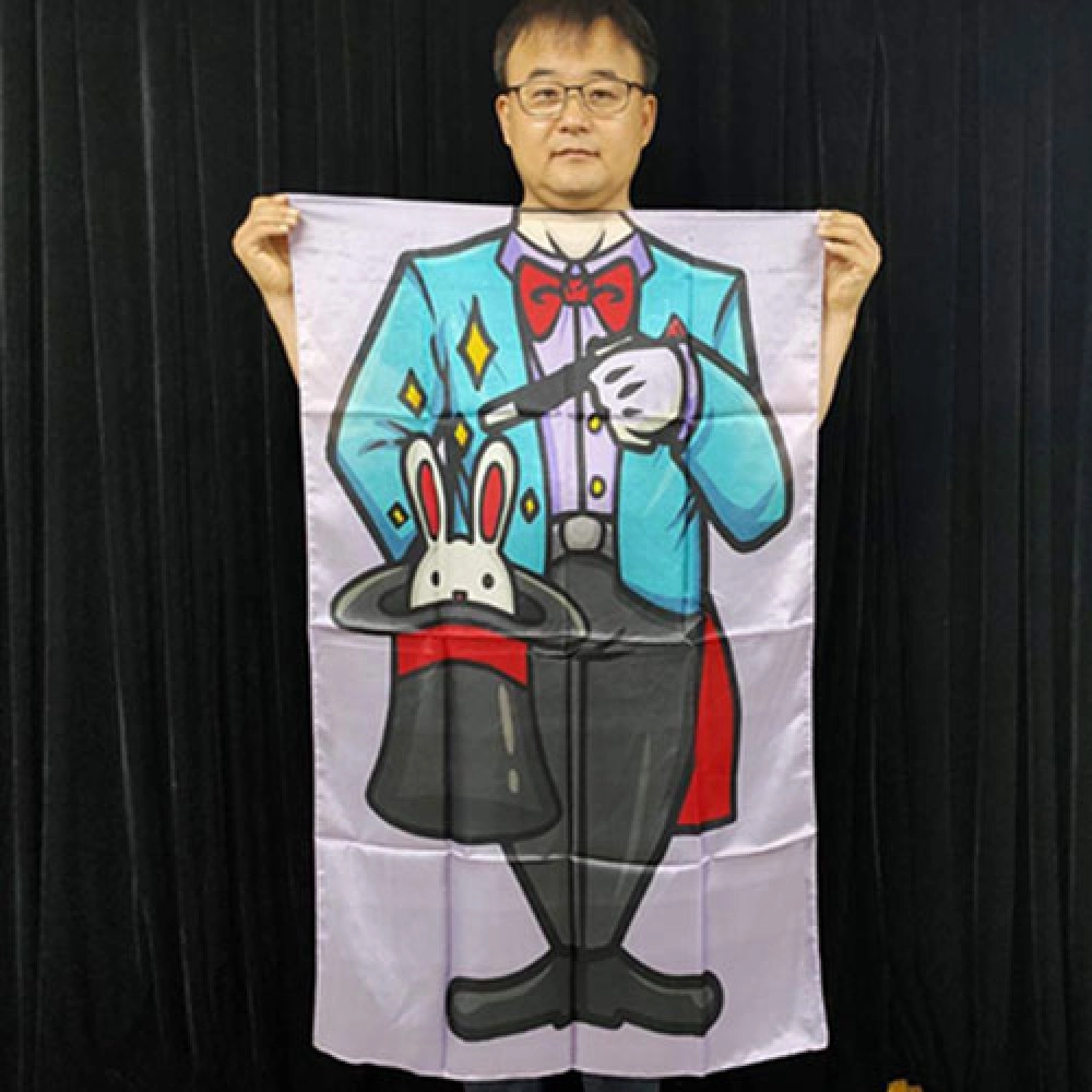 Character Silk (Magician) 35 X 43  by JL Magic