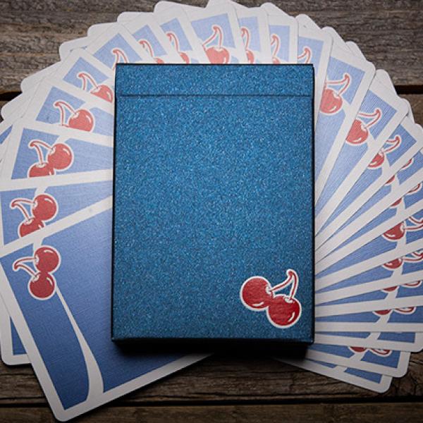 Cherry Casino House Deck Playing Cards (Tahoe Blue) by Pure Imagination Projects