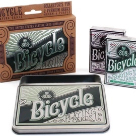 Bicycle Retro Tin Playing Cards by US Playing Card Co