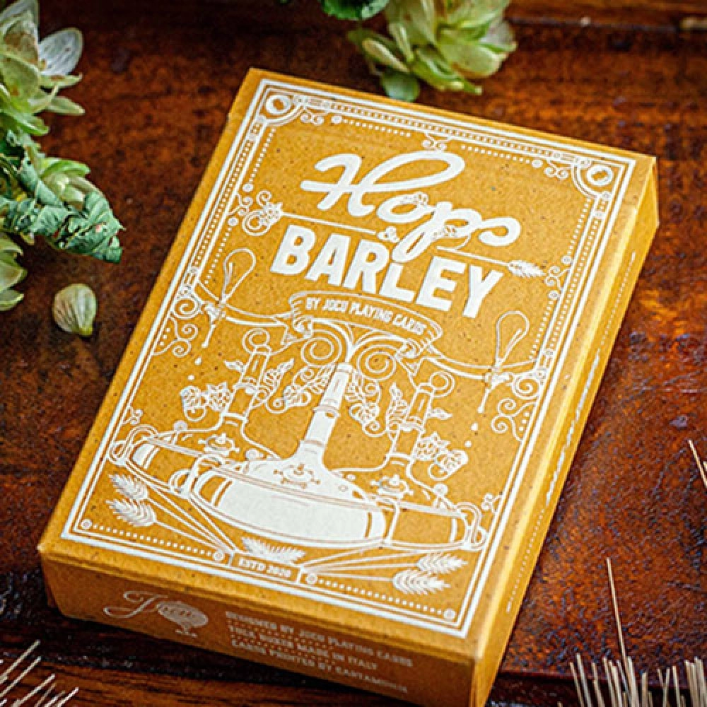 Spielkarten Hops & Barley (Pale Gold Pilsner) Playing Cards by JOCU Playing Cards
